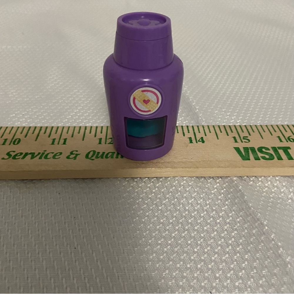Disney Doc McStuffin Pet Vet Purple Medication Bottle Jar Replacement Part